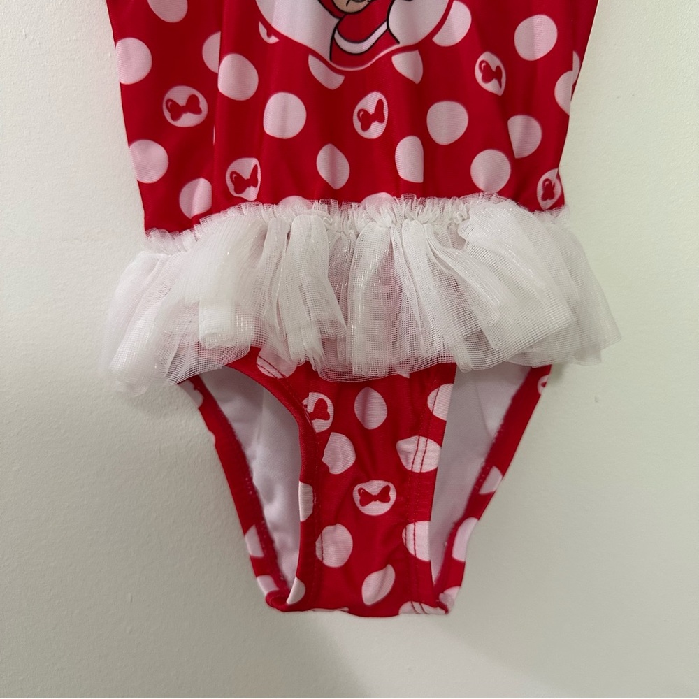 Minnie Mouse Red Polka Dot Swimsuit with TuTu Size‎ 18 months - Picture 3 of 5